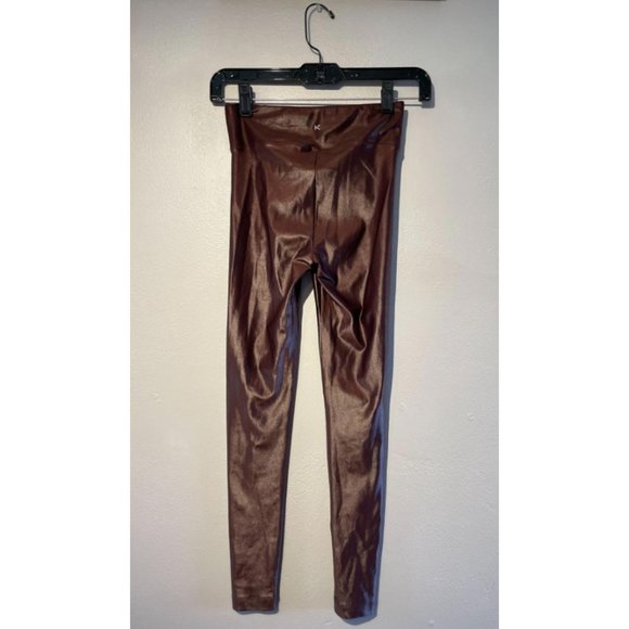 Koral Lustrous High Rise Leggings in Bordeaux XS - Picture 9 of 15